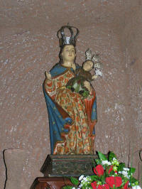 Virgen de la Cuevita, en Artenara