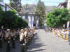 Desfile militar en el Día de Nuestra Señora del Pino