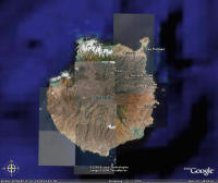 Vista aerea de Gran Canaria